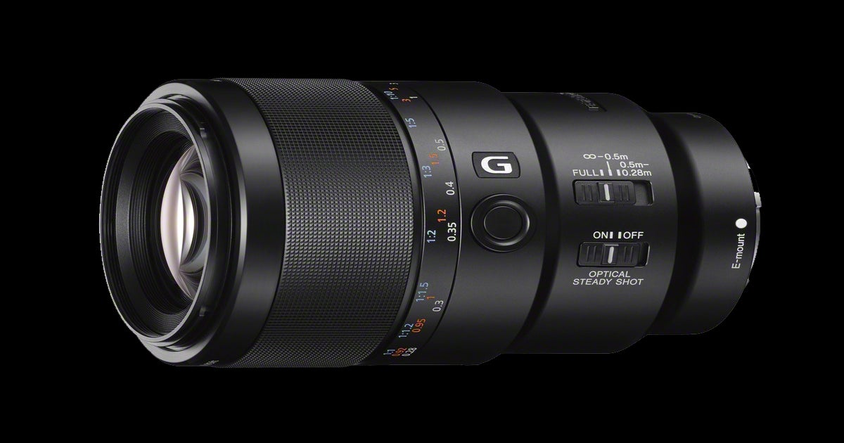 Lente Sony FE 90mm f/2.8 G OSS Macro –